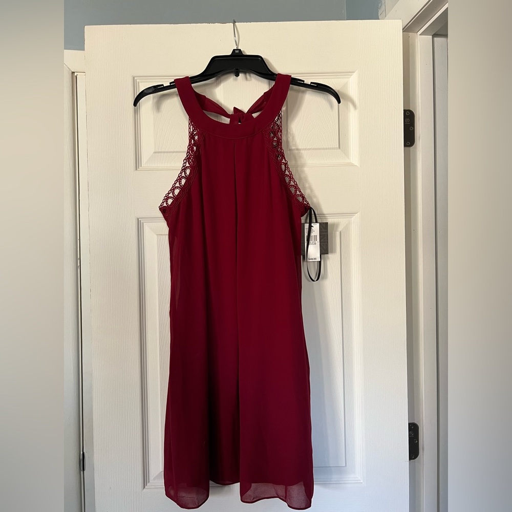 Women’s dress formal size 8 wine